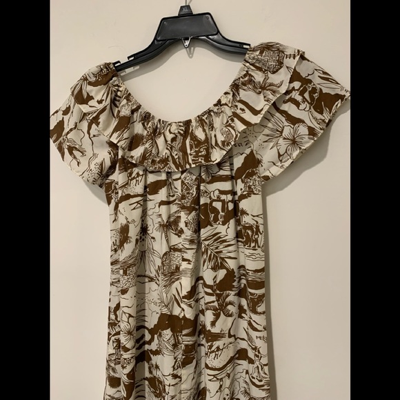 Hilo Hattie Dresses & Skirts - Hilo Hattie Aloha Hawaiian Ruffled Maxi Muumuu Lounge Dress Size:medium